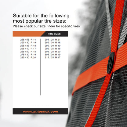 AutoSock HP 830 the textile traction aid